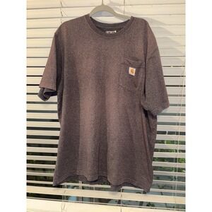 Carhartt Men's XL Short Sleeve T-Shirt -‎ Desert Gray Tee